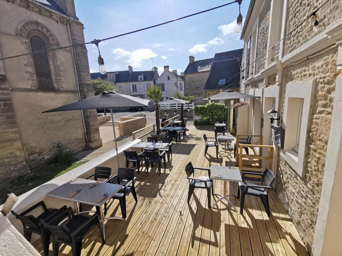 Hotel Restaurant Le Mulberry Arromanches Eksteriør billede
