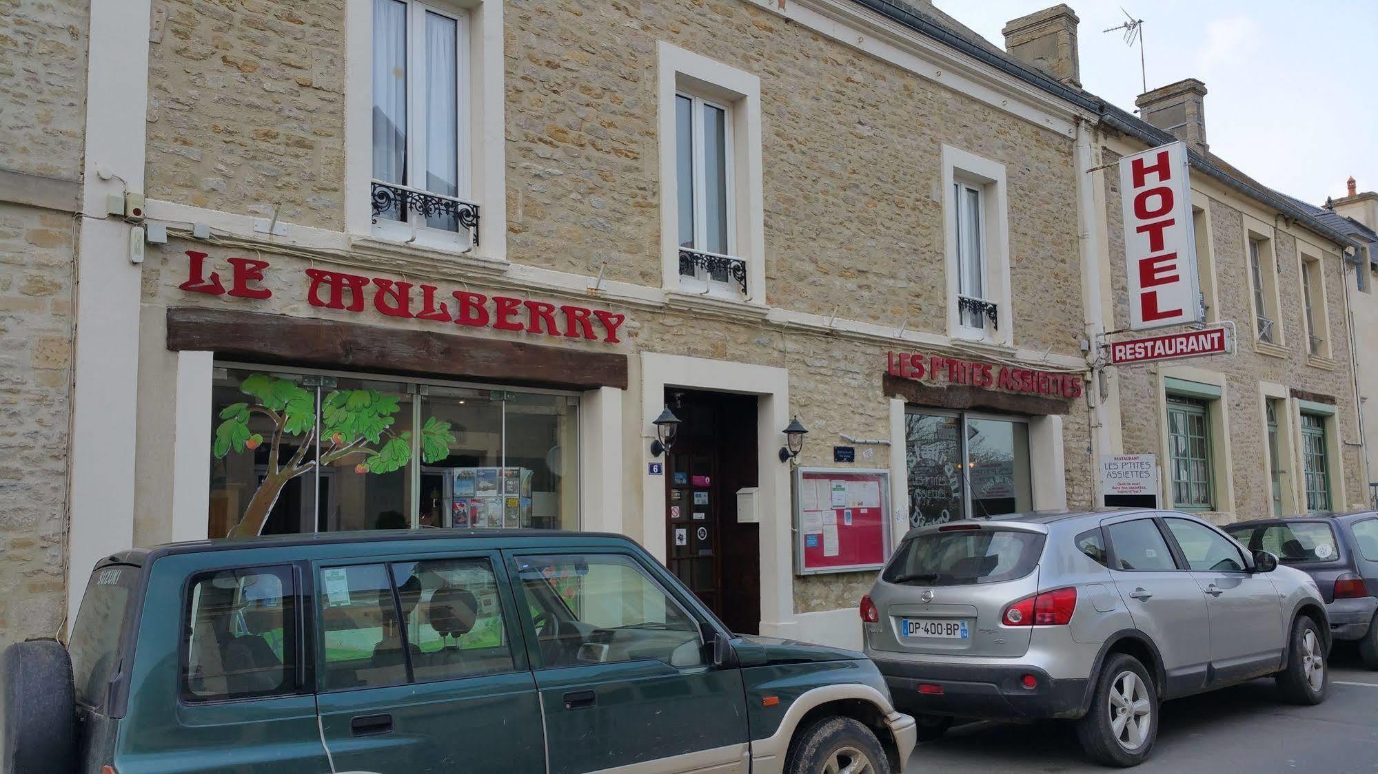Hotel Restaurant Le Mulberry Arromanches Eksteriør billede