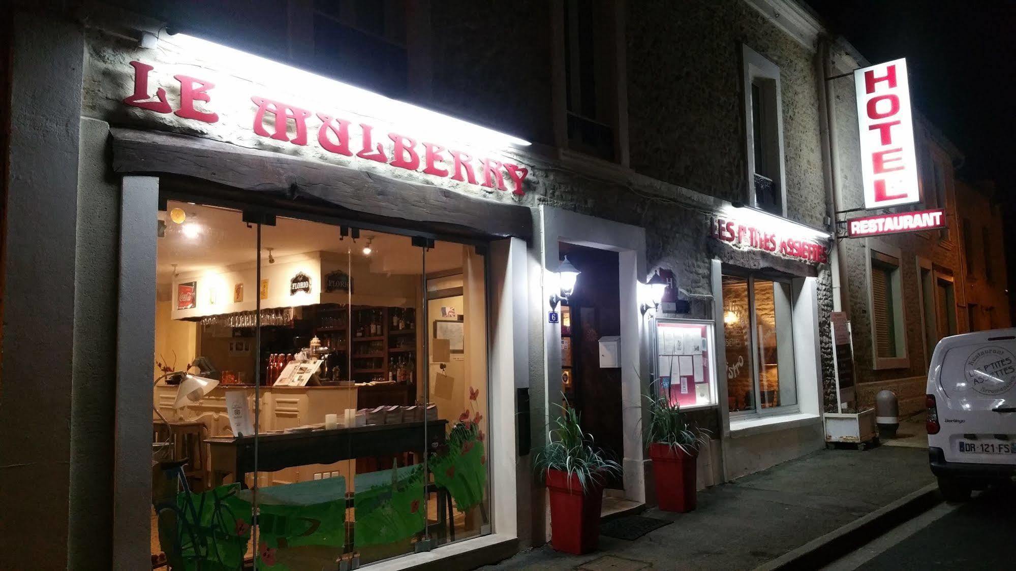 Hotel Restaurant Le Mulberry Arromanches Eksteriør billede